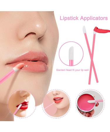 200 PCS Disposable Mascara Wands Lip Wands Set 100 Pcs Eyelash Brush and 100 Pcs Lip Brush Makeup Tool - Buy Online on GoSupps.com