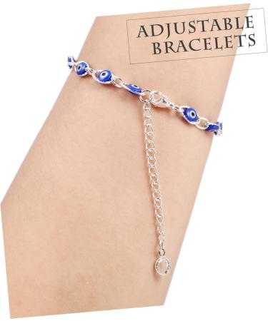 Shop Lurrose Teufel-Augel-ARMBAND Charm Bracelet - Fashionable Pearl & Blue Eye Amulet | Unique Turkish Copper Gift for Women - Buy Online on GoSupps.com