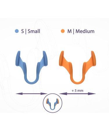 Airmax Unisex Classic Nasal Dilators - Anti Snoring Device for Men and Woman - Blue - Small - Buy Online on GoSupps.com