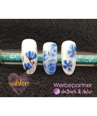 N+M Watercolor Color Gel 4.5ml Brush Bottle - 07 Mint - UV + LED - Made in Germany for Creative Wet-on-Wet Designs - International Shipping Available - Buy Online on GoSupps.com