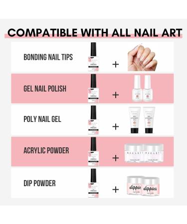 Makartt Nail Primer No Lift Nail Primer for Acrylic Nails 15ml Nail Primer Prep for Gel Nail Polish Dipping Powder Nail Art Fast Dry Acid Free Gel Nail Primer Home Salon Manicure Clear-15ml Nail Primer - Buy Online on GoSupps.com