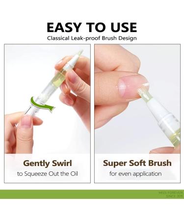 Nourishing Cuticle Oil Pen for Nail Repair and Growth - Manicure Care Treatment with Soft Brush - Buy Online on GoSupps.com