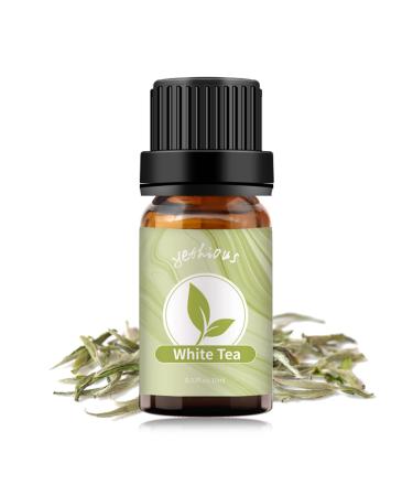 yethious White Tea Essential Oil White Tea Oil White Tea Aromatherapy Oil White Tea Fragrance Oil for Diffuser Baths Soap Candle Making Scent Oil 10ML