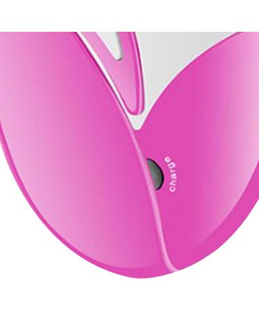 Cordless 2 Gear Speed Women Hair Trimmer Gentle Electric Bikini Trimmer USB Rechargeable (Rose Red) - Buy Online on GoSupps.com