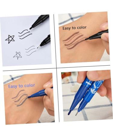 Beavorty 2pcs Eyebrow Pen Eyebrow Microblading Kit Eyebow Kit Needle Piece Disposable - Buy Online on GoSupps.com