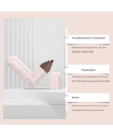  Jingmiger Double-ended makeup eye corner applicator for women swaying eye makeup precise stencil quick-drying cosmetic cream gel - Buy Online on GoSupps.com