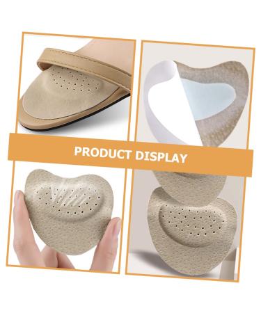 NOLITOY High Heels Forefoot Stickers - 4 Pairs of Adhesive Support Pads for Ladies Pumps | Invisible Pig Leather Inserts for Ultimate Comfort - Buy Online on GoSupps.com