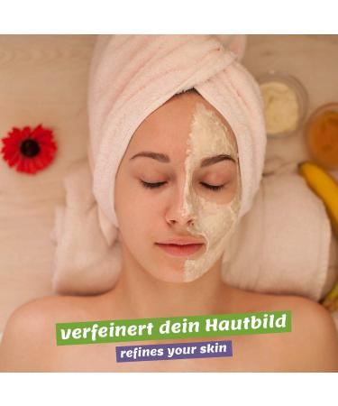 Honey Face Mask 250 g Natural Cosmetics Anti Pimples Blackhead Mask and Acne Anti-Ageing Care for Dry and Blemished Skin Cleaning Mask for Face and Body - Buy Online on GoSupps.com