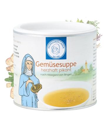 Vegetable broth heartily spicy |Hildegard vegetable soup |14 Hildegard typical spices |100% natural |After Hildegard von Bingen |116 plate |350g - Buy Online on GoSupps.com