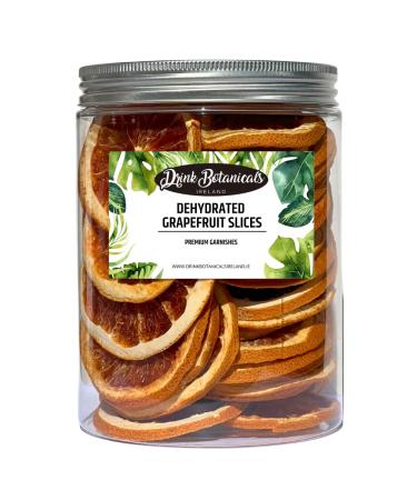 Drink Botanicals Ireland Dried Grapefruit Slices Wheels | Dehydrated 100% Natural | Dry Red fruits for Garnish Cocktails Cake Decoration Wreaths & Breakfast | Fruit Slice | 140 Grams - Buy Online on GoSupps.com
