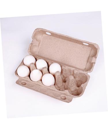 Generic Food Containers 10pcs Egg Cartons Folding Egg Tray Food Serving Tray Egg Holder Egg Rack Carrying Case Bulk As Shown 10pcs - Buy Online on GoSupps.com