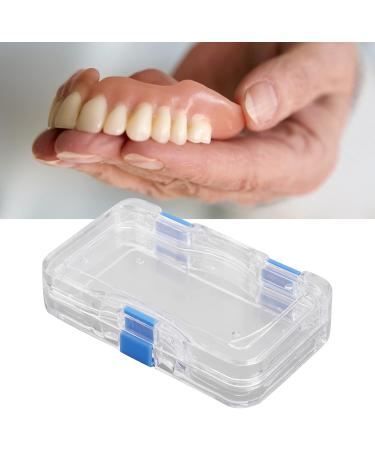 HERCHR Denture Case & Retainer Storage Box | Orthodontic Teeth Cup & Bath Box for Travel & Home - Buy Online on GoSupps.com