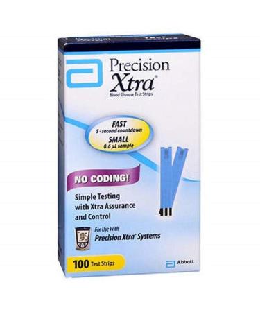 Precision Xtra Precision Xtra Diabetic Test Strips 100 each