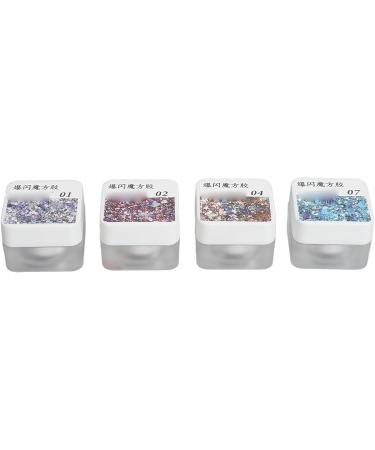 Glitter Nail Gel Mixed Color Glitter Nail Polish Gel Manicure for Beauty Salon - Buy Online on GoSupps.com
