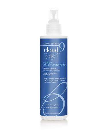Cloud 9 Miracle Repair 3-in-1 Heat Protectant and Leave-In Conditioning Spray for Brilliant Blowouts and Anti-Frizz Hair