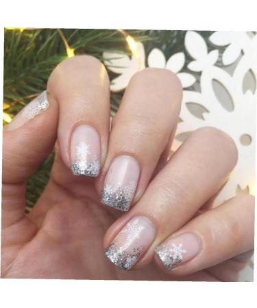 Snowflake Flowers Nail Stamping Plates - Boy & Girl Face Image Stencils for Unique Nail Art - Buy Online on GoSupps.com