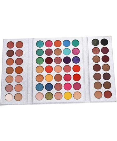 63 Colors Eyeshadow Palette - Professional Matte & Glitter Eyeshadow Iridescent & Long Lasting - Highly Pigmented & Waterproof - Buy Online on GoSupps.com