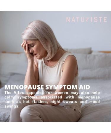 Vitex- Reduce PMS Symptoms - Agnus Castus for Women's - Hormone Balance Menopause & Menstrual Regularity - 100 Capsules - Buy Online on GoSupps.com