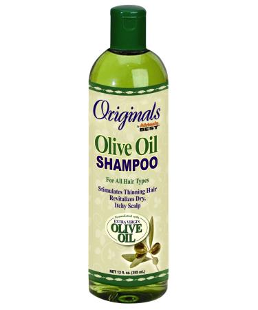 Africa's Best Olive Oil Shampoo 12oz - Nourishing Hair Care for All Hair Types | International Shipping Available - Buy Online on GoSupps.com