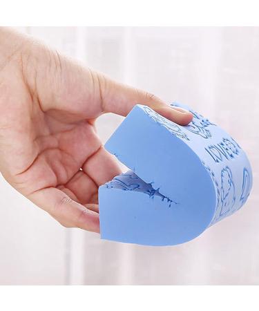 TuHeeHuT Super Soft Exfoliating Bath Sponge for Adults, Children, and Pregnant Women - 2 Pack (Blue Pink) - Buy Online on GoSupps.com