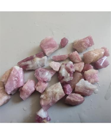 100g 50g Natural Brazilian Rubellite Red Tourmaline Rought Stone Rubellite Stones Crystal Specimens Decoration Stone Home Collections (Color : 100g Size : 2-5mm) 2-5mm 100g - Buy Online on GoSupps.com