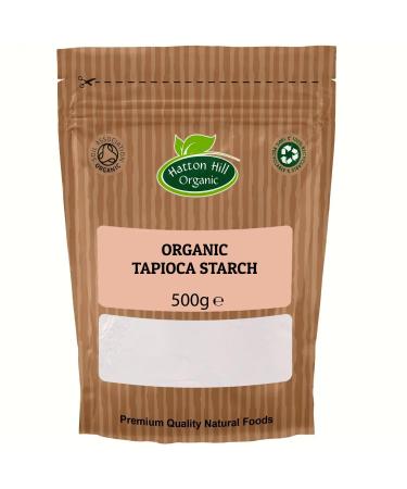 Organic Tapioca Starch 500g by Hatton Hill Organic - Free UK Delivery