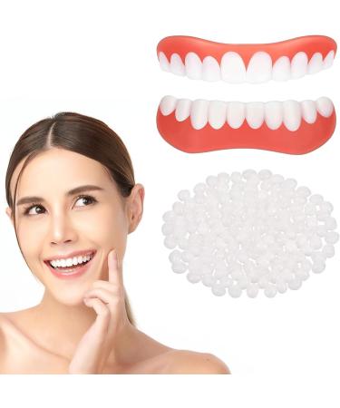 Buy High-Quality False Teeth Veneers | Cosmetic Tooth Covers & Provisional Dentures for a Perfect Smile - Buy Online on GoSupps.com