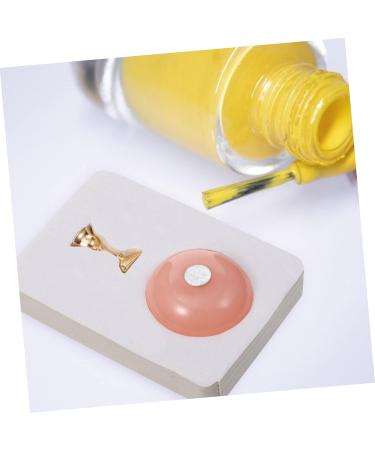 minkissy 1 Set Manicure Practice Base Nail Art Practice Base False Nail Display Nail Art Practice Stands Fingernail Display Stands Nail Painting Stand Japanese Manicure Tools Resin 3.5x3.5cm Pink - Buy Online on GoSupps.com