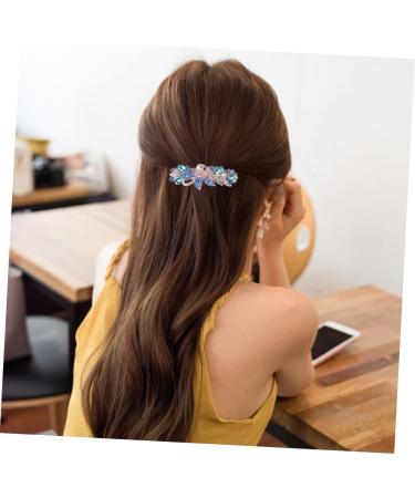 FRCOLOR 4pc Crystal Hair Claw Clip Alligator Hair Clips Women Hair Bows Barrettes French Hair Barrettes Retro Hairpins Bridal Hair Accessories Rhinestone Hair Pins Bride Large Headgear - Buy Online on GoSupps.com