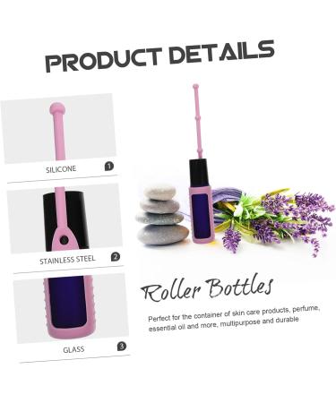 DRESSOOS 1 Set Roll Roller Bottle Glass Ball Travel Liquid Bottle - Buy Online on GoSupps.com
