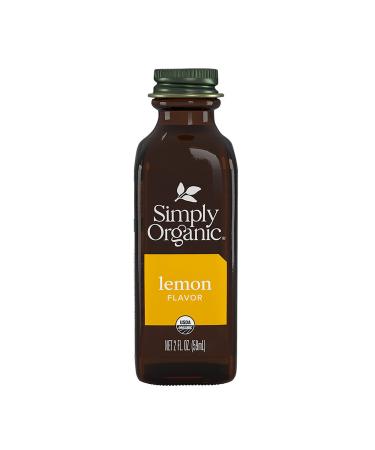 Simply Organic Lemon Flavor 2 fl oz (59 ml)