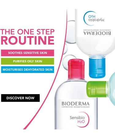 Bioderma Sensibio H2O 500ml Unscented - Gentle Micellar Water (Pack of 1) - Buy Online on GoSupps.com