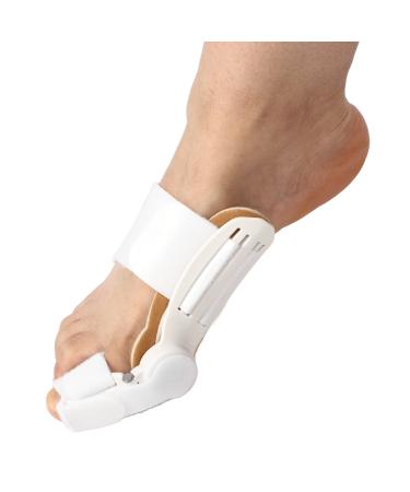 Septpenta Bale toe corrector for women and men orthopedic toe smooth adjustable toe corrector with hook loop flexible rotation by 180 degrees 36 5 x 14 8 cm