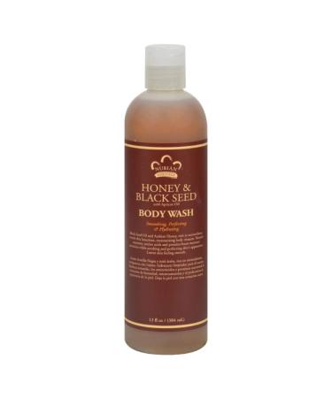 Nubian Heritage Body Wash Honey and Black Seed -- 13 fl oz (Pack of 2)