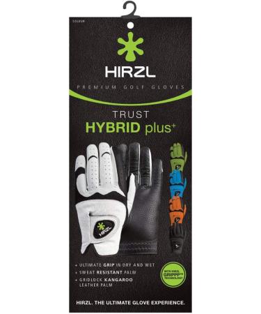 Buy HIRZL Trust Hybrid Plus Ladies Golf Glove - White/Black LH for Women | Optimal Comfort & Performance - Buy Online on GoSupps.com