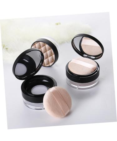 DOITOOL 3 Pi ces contenant de poudre de voyage poudre pour le visage vide poudri re contenant de poudre de maquillage portable r cipient Boite d'emballage 7*3.8cmx3pcs noirx3pcs - Buy Online on GoSupps.com