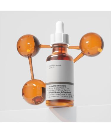 Retinol 1% in Squalane Serum For Face 30ML Moisturizing Retinol Face Serum For Fine Lines & Acne Retinol Serum For Dry Skin. (1)