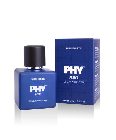 Ph.y Eau de toilette Fragrance Spray for Men 50ml - Active