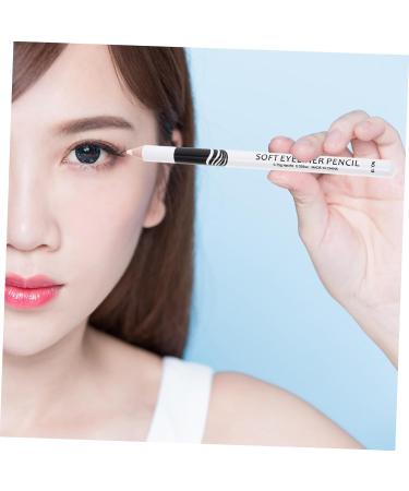 MUSISALY 70 Pcs Lying Silkworm Eyeliner White Makeup Highlight Pencil for Brows Makeup Eyeliners Wooden Pole - Buy Online on GoSupps.com