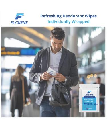 Deodorant Wipes - Individually Wrapped Antiperspirant Body Wipes (10 Count) | Shop Now for Freshness Anywhere - Buy Online on GoSupps.com
