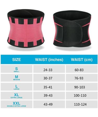 Wgust Compression Back Bandage for Lumbar Support - Relieve Sciatica & Lower Back Pain for Men & Women | Black 60x90cm - Buy Online on GoSupps.com