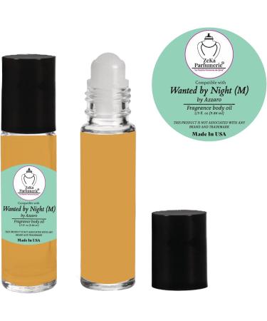 ZEKA PARFUMERIE Compare to Aroma Compatible with Wanted by Night by Azzaro for Men Fragrance Body Oil on 1/3 oz (9.86ml) Travel Size Roll-On Botlle - Buy Online on GoSupps.com