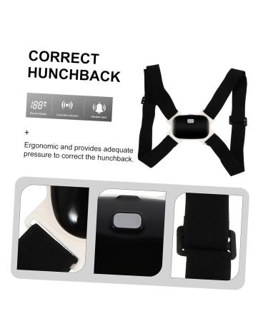 FRCOLOR Posture Support Belt for Men & Women - Flexible Humpback Corrector - Upper Back & Shoulder Support Strap - Buy Online on GoSupps.com