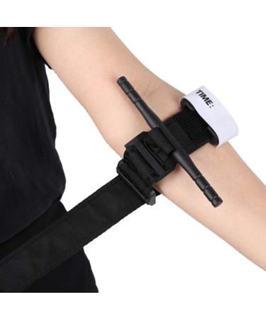 Tourniquets 2 Pack Emergency Outdoor Tourniquet First Aid Tactical Life Saving Hemorrhage Control Single-handed Operation of Hemostatic Bandage - Buy Online on GoSupps.com