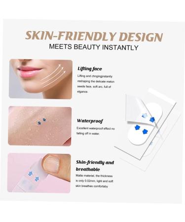 Didiseaon 240 Pi ces v bande de visage double menton patch lifting visage adh sif etiquette autocollante face tape lifting invisible ruban adh sif invisible pour le visage se r concilier PVC - Buy Online on GoSupps.com