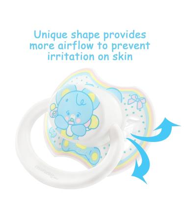 Buy LittleForBig Large Shield Pacifier II - Adult Size Baby Elephant Blue | International Shipping Available - Buy Online on GoSupps.com
