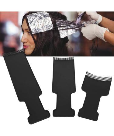 3-Piece Balayage Highlighting Board Set - Professional Black Hair Color Board for Salon Hair Dye Applications - Buy Online on GoSupps.com