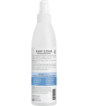 TrueBlue Lavender & Olive Hair Detangling Spray for Dogs, Cats & Puppies - Cleansing and Deodorizing Formula - Buy Online on GoSupps.com