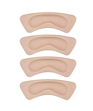 PKOUVOO 2 pairs of cushions for heels HEALLY CAIS SOLS FOR THE SHUTS insole protection of the heel care of the feet improved fit and comfort Khaki
