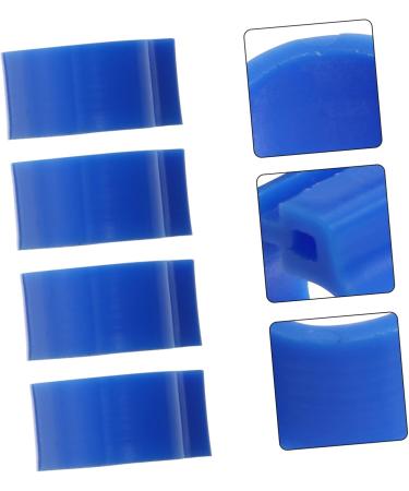 FRCOLOR 200 Pcs Meat Pigeon Anklet Plastic Clips Poultry Leg Ring Pigeons Parrot Bird Ankle Ring 1.3X1.3CMx2pcs Dark Bluex2pcs - Buy Online on GoSupps.com